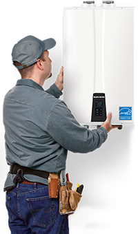installing heating tank